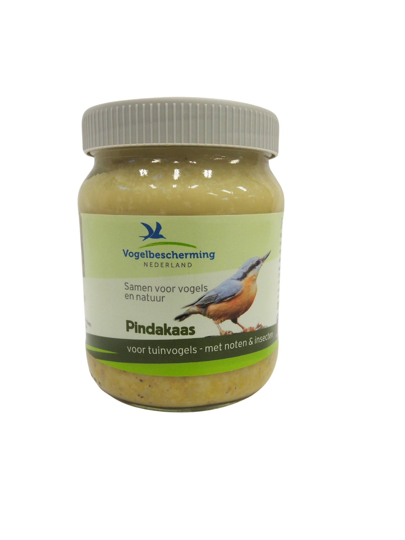 Pindakaas met noten en insecten