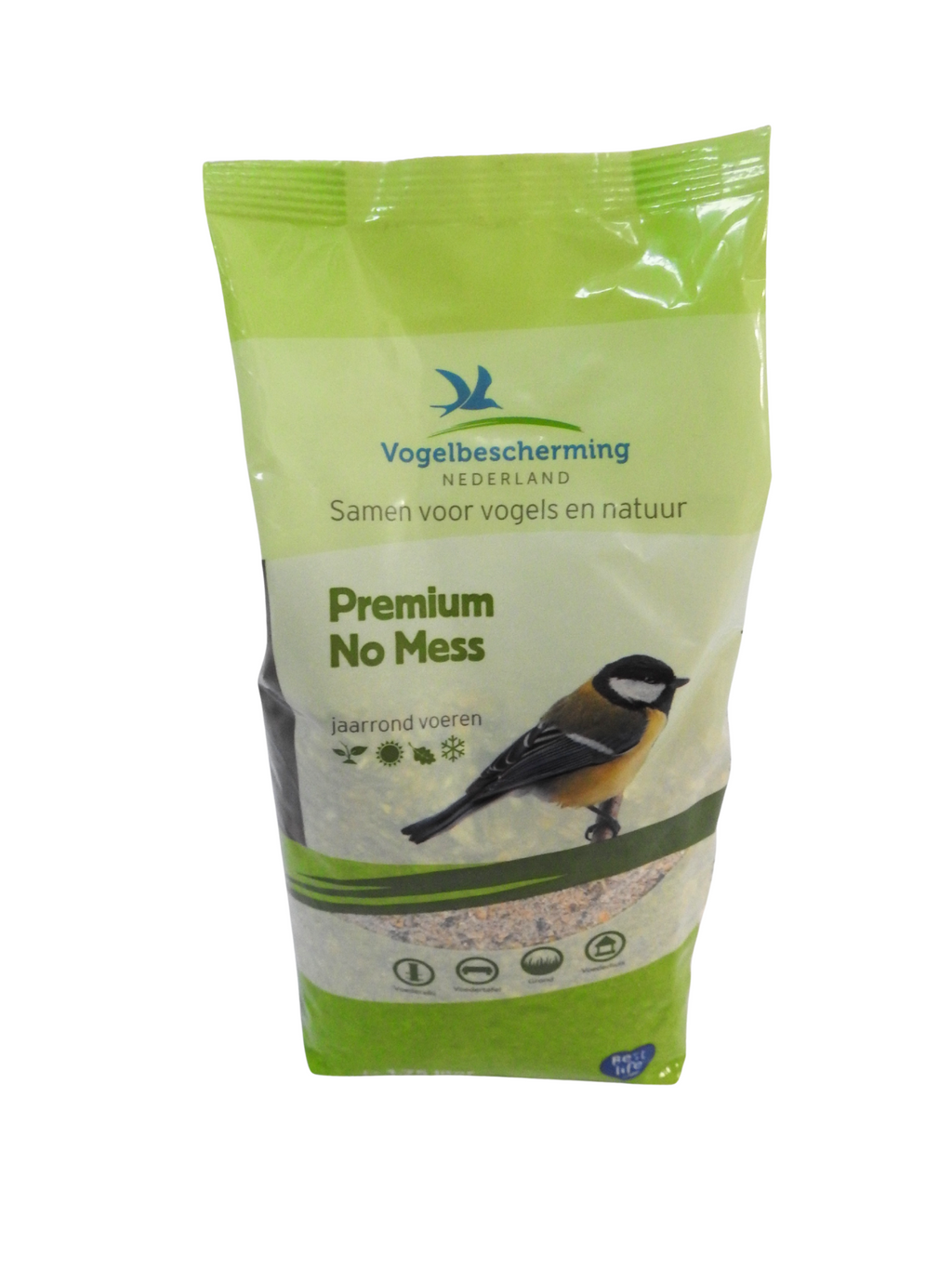 Premium No Mess Vogelvoer – Schilvrij & Onkruidvrij